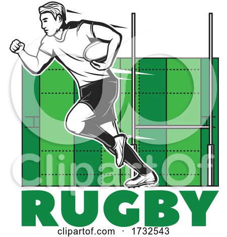 Rugby Sports Design by Vector Tradition SM