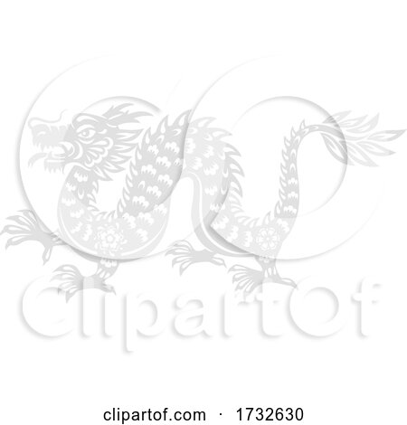 Chinese Zodiac Dragon by Vector Tradition SM