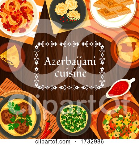 Azerbaijani Cuisine by Vector Tradition SM