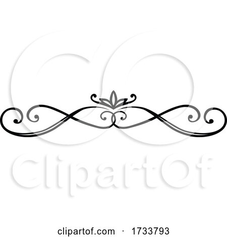 Black and White Rule Border by Vector Tradition SM