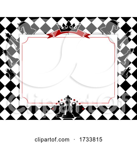 Chess Border by Vector Tradition SM