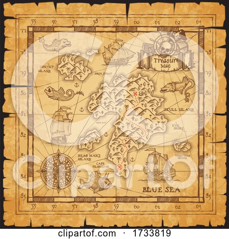 Treasure Map by Vector Tradition SM