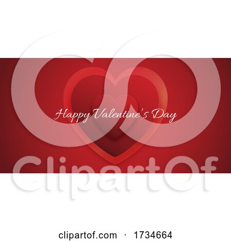 Happy Valentines Day Greeting by KJ Pargeter