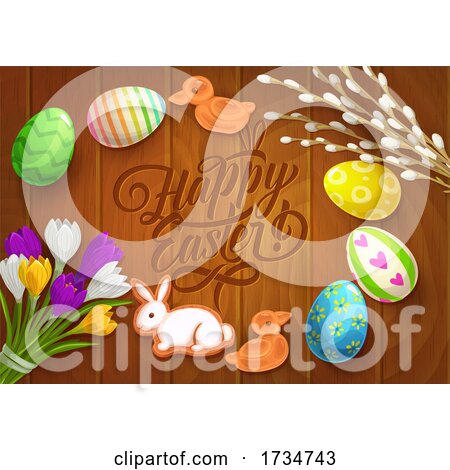 Happy Easter Design by Vector Tradition SM