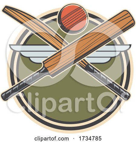 Cricket Sports Design by Vector Tradition SM