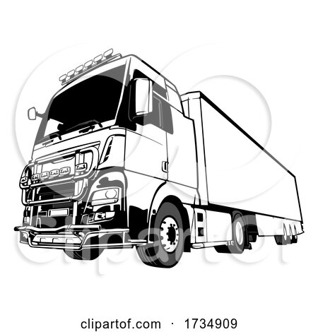 Grayscale Truck by dero