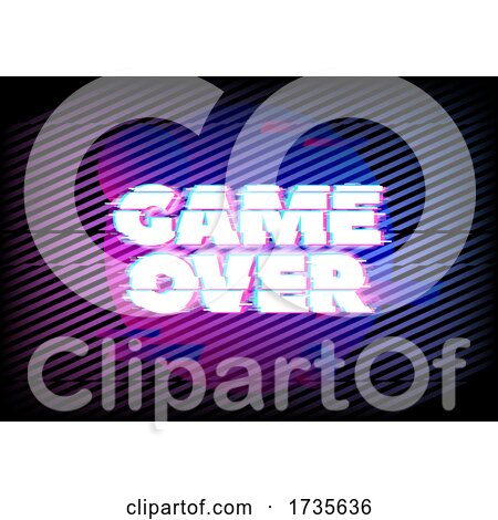 Game over Screen by Vector Tradition SM