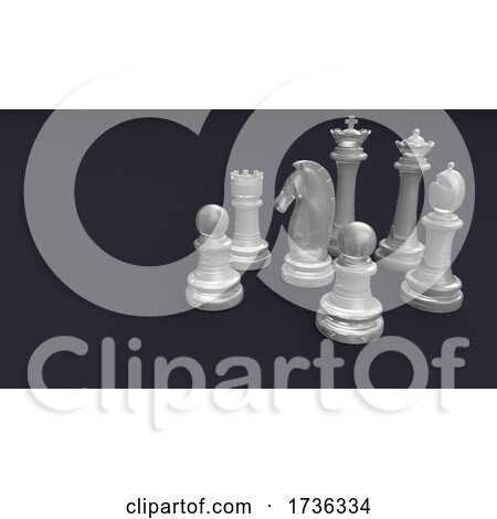 Classic Chess Board and Pieces by KJ Pargeter