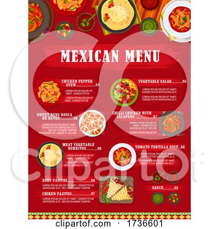 Mexican Food Design by Vector Tradition SM