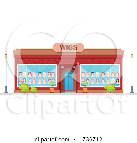 Wig Shop by Vector Tradition SM