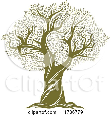 Beautiful Green Tree by Vector Tradition SM