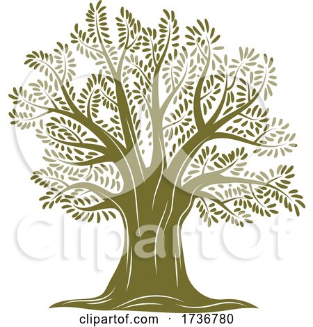 Beautiful Green Tree by Vector Tradition SM