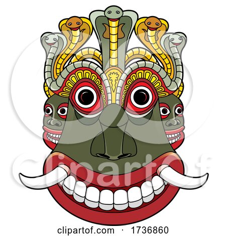 Raksha Mask by Lal Perera