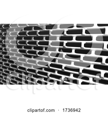 Abstract Metal Grille Background by KJ Pargeter