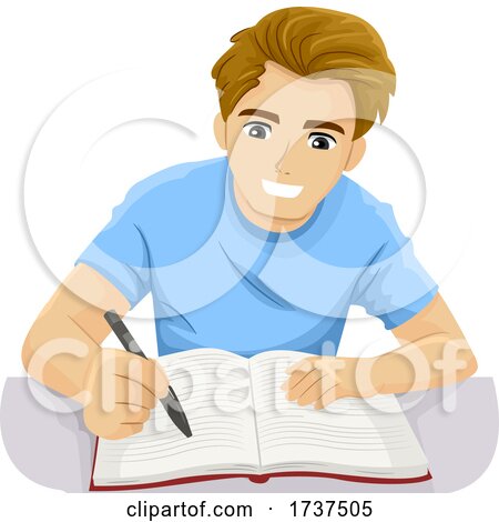 Teen Boy Speed Reading Technique Pen Point by BNP Design Studio