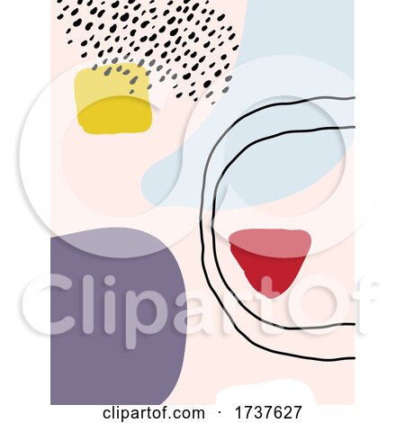 Abstract Background with Hand Drawn Doodle Objects by elena