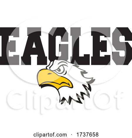 Bald Eagle Mascot and Text by Johnny Sajem