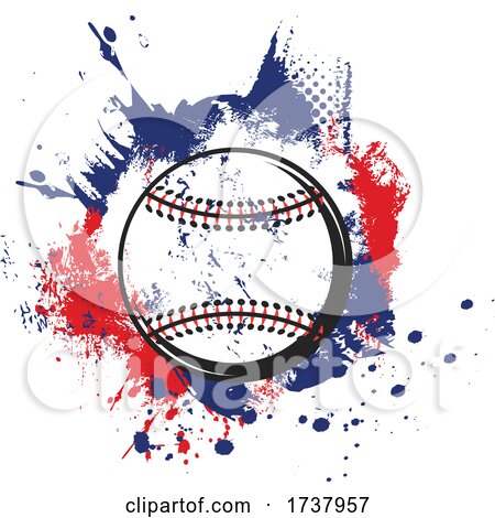 Baseball Grunge Design by Vector Tradition SM