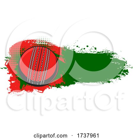 Cricket Ball Design by Vector Tradition SM