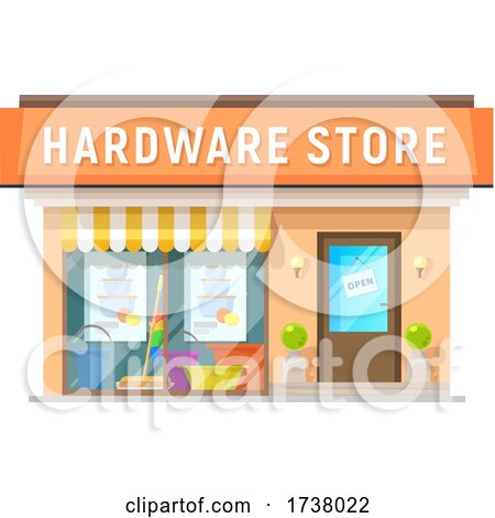 Hardware Store Front by Vector Tradition SM