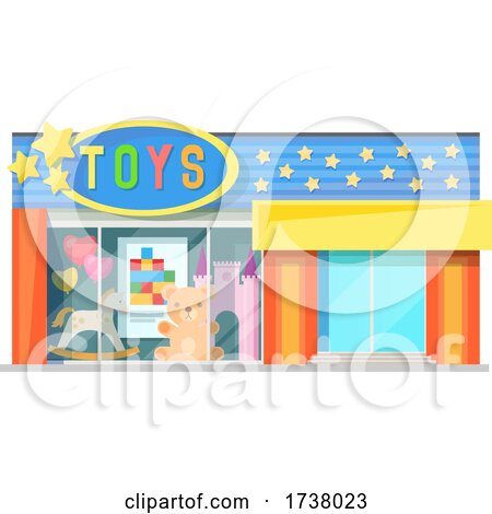 Toy Store Front by Vector Tradition SM