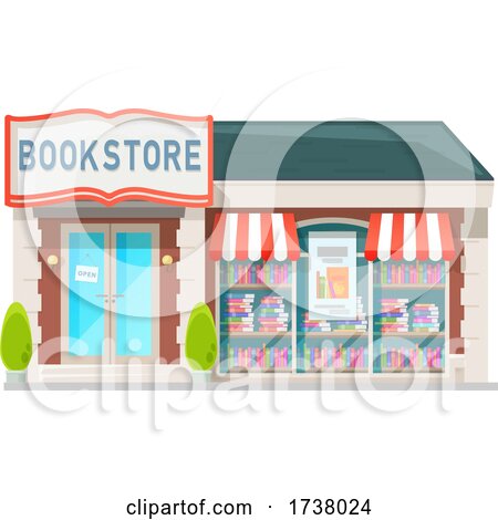 Book Store Front by Vector Tradition SM