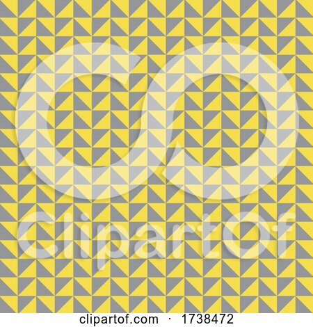 Grey and Yellow Geometric Background by KJ Pargeter