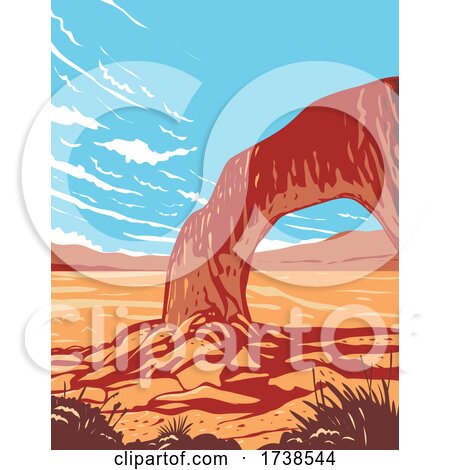 Basin and Range National Monument in Remote Undeveloped Mountains and Valleys in Lincoln and Nye Counties Nevada WPA Poster Art by patrimonio