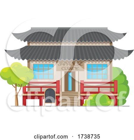 Japanese Restaurant by Vector Tradition SM #1738735