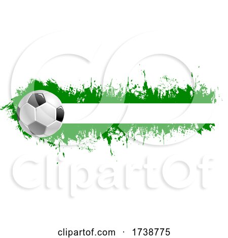 Soccer Grunge Design by Vector Tradition SM