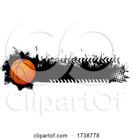 Basketball Grunge Design by Vector Tradition SM