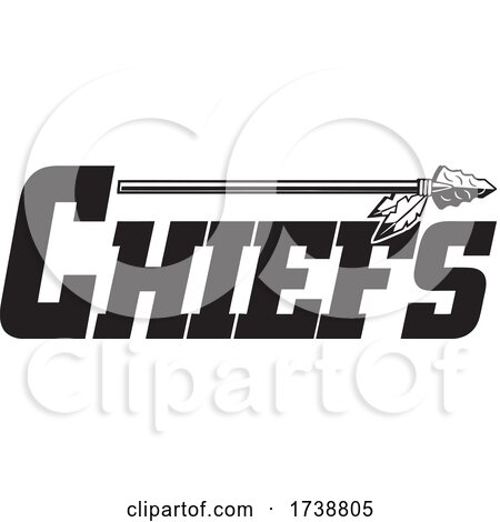 Chiefs Native American Logo by Johnny Sajem