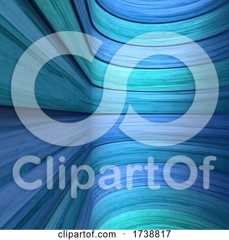 Colorful Wooden Abstract Background by KJ Pargeter