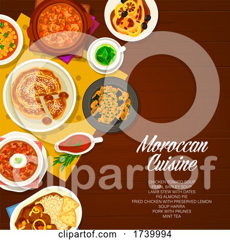 Moroccan Cuisine by Vector Tradition SM