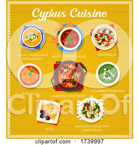 Cyprus Cuisine by Vector Tradition SM