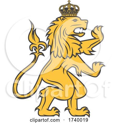 Swedish Lion Design by Vector Tradition SM