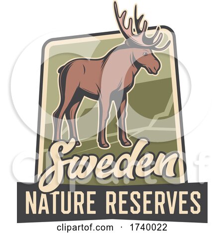 Sweden Nature Reserve Design by Vector Tradition SM