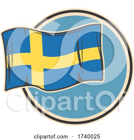 Swedish Flag Design by Vector Tradition SM