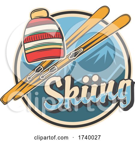 Swedish Skiing Design by Vector Tradition SM
