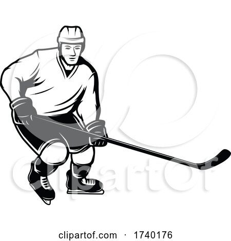 Hockey Player by Vector Tradition SM