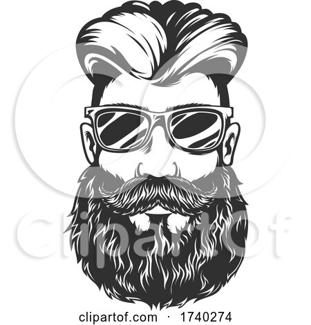 Bearded Man by Vector Tradition SM