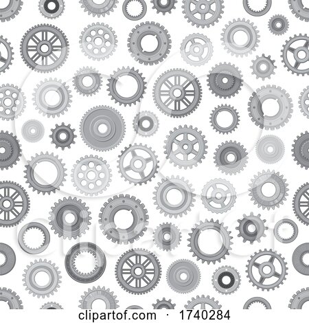 Gears Background by Vector Tradition SM