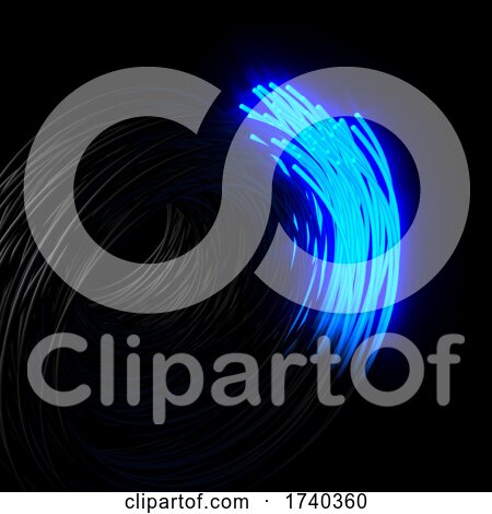 Fiber Optics, Abstract&blur Background by KJ Pargeter