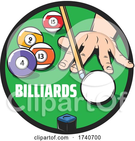 Billiards Pool Design by Vector Tradition SM