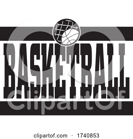 Basketball and Text by Johnny Sajem