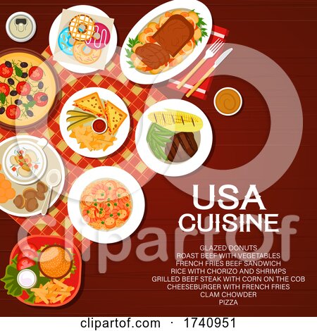 USA Cuisine by Vector Tradition SM