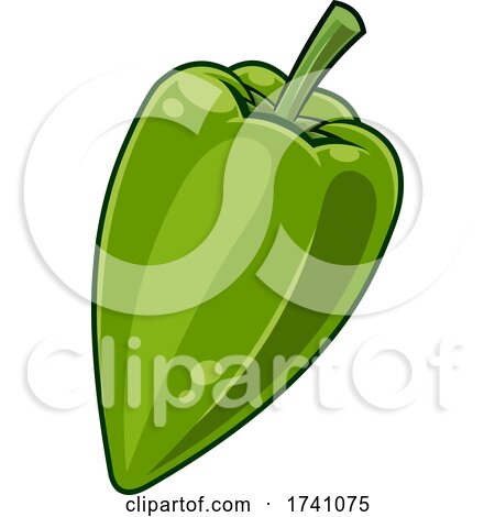 Cartoon Jalapeno Pepper by Hit Toon