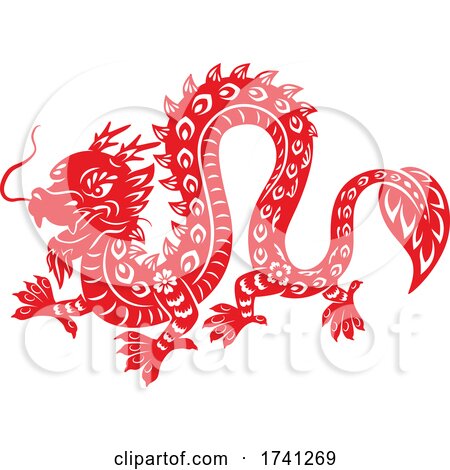 Download Chinese Dragon by Vector Tradition SM #1741269