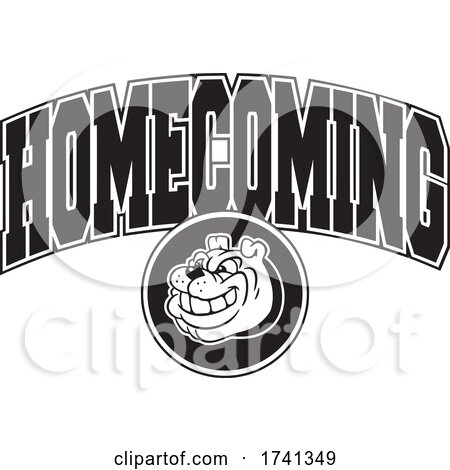 Black and White Bulldog Homecoming Design by Johnny Sajem