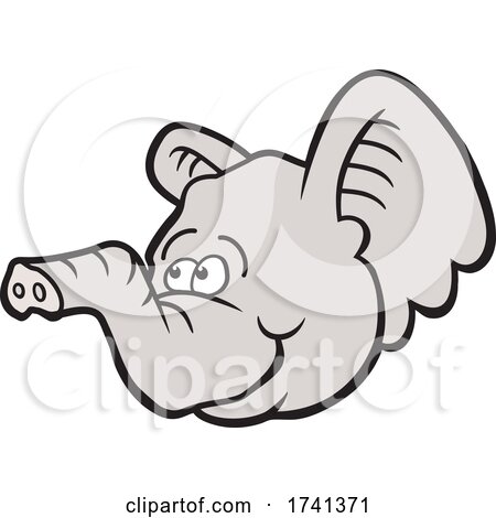 Baby Elephant Mascot by Johnny Sajem